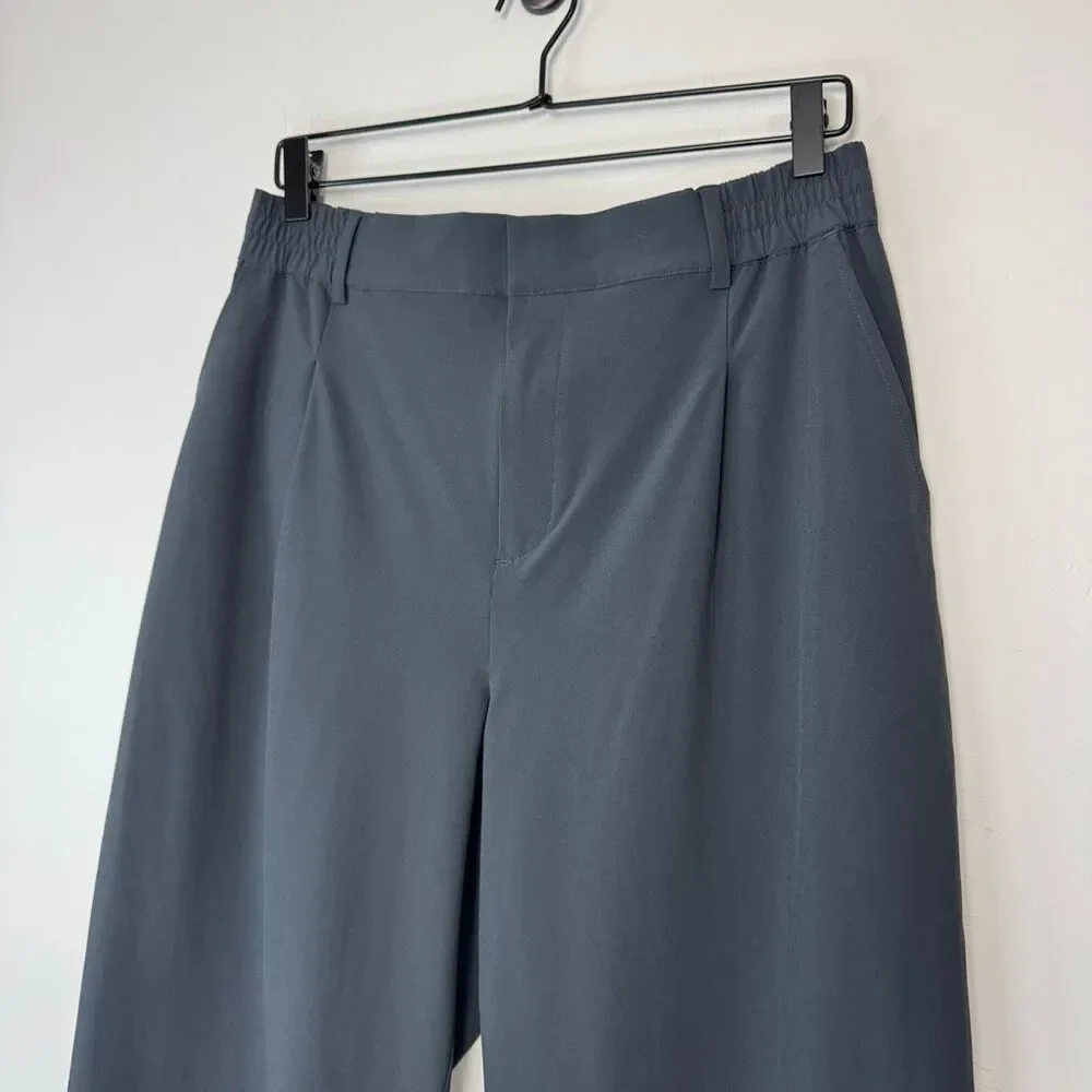 Alo Yoga Anthracite High Waist Pursuit Trousers M